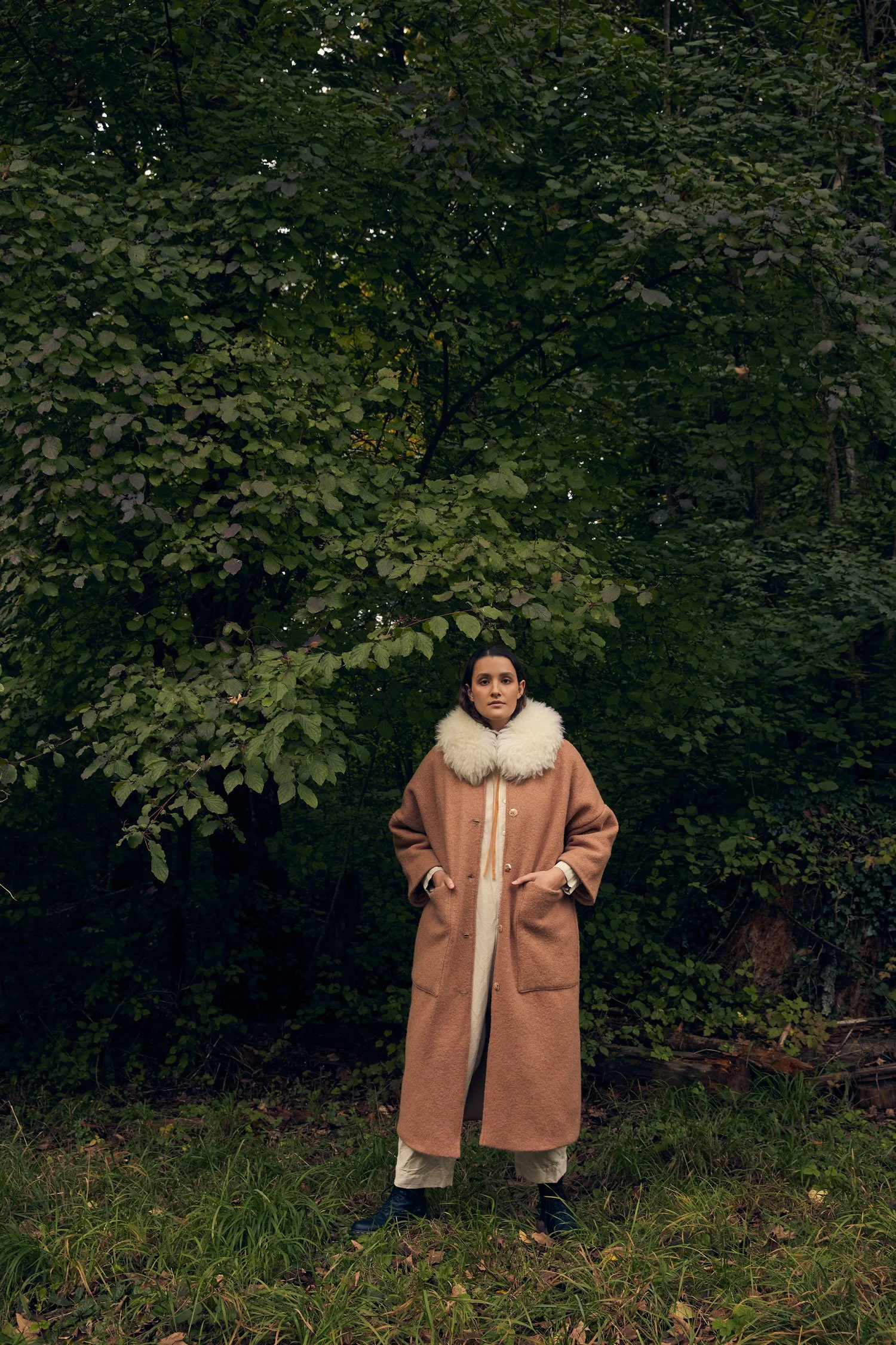 Swiss Sheepskin Collar - Swiss Sheepskin Collar - MARAI